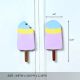 Handcrafted Acacia Wood Ice Cream Handles Set